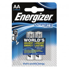 2 PILES ENERGIZER AA LITHIUM Ultimate