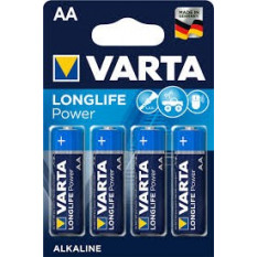 4 Piles VARTA AA/LR06 Alkaline LONGLIFE