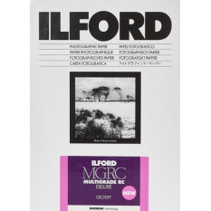 ILFORD MULTIGRADE IV RC DELUXE 5X7 INCH 25 GLOSSY SHEETS
