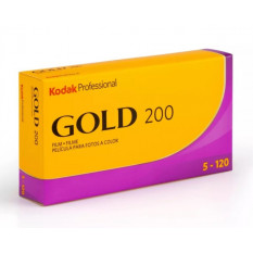 Pellicules KODAK Gold 200 120mm - Boite de 5 pellicules