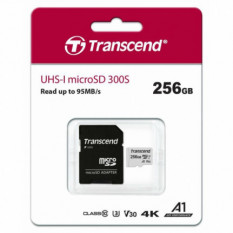 MICRO SD CARD TRANSCEND 256GO CLASS 10 A1
