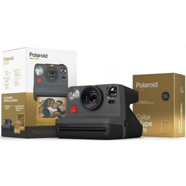 Films instantanés couleur cadre noir Polaroid Go - pack de 16