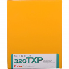 EXPIRED KODAK 320 TXP 4X5 INCH 10 SHEETS