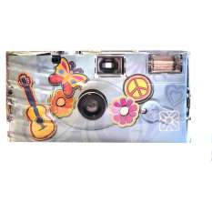 Appareil photo jetable flower Power - couleurs -  27 poses