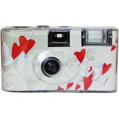 Appareil photo jetable Love - couleurs -  27 poses