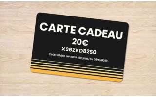 Les cartes cadeaux Nation photo